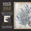 Reproduction encadrée de varech II - bois massif-112355496-112355505