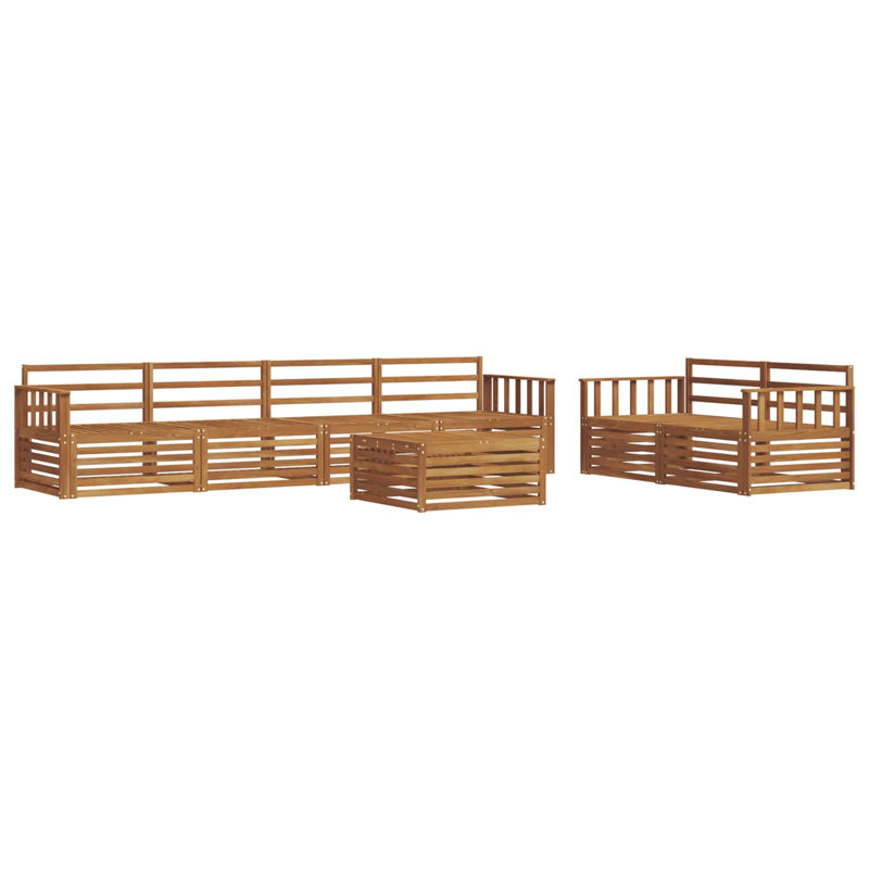 329cm Wide Patio Sectional Set