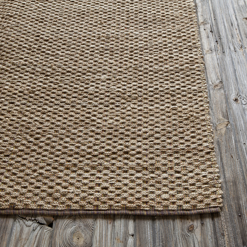 Tapis brun/brun clair Elverson, 7 pi 9 po X 10 pi 6 po