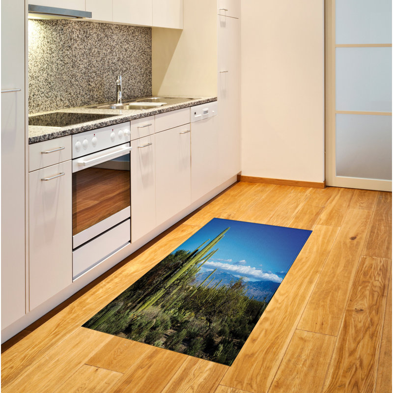 Tapis décoratif à poils longs en polyester à haute densité Desert, Rectangle— 4 pi x 5 pi 8 po