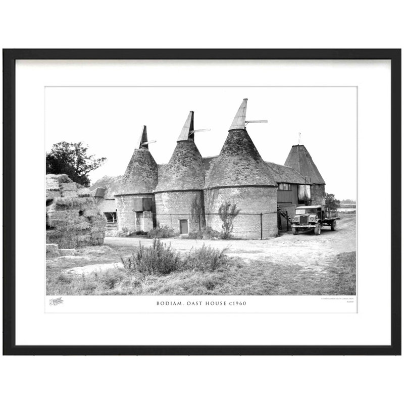 Bodiam, Oast House C1960 by Francis Frith - Single Picture Frame Print, 60cm H x 80cm W x 2.3cm D