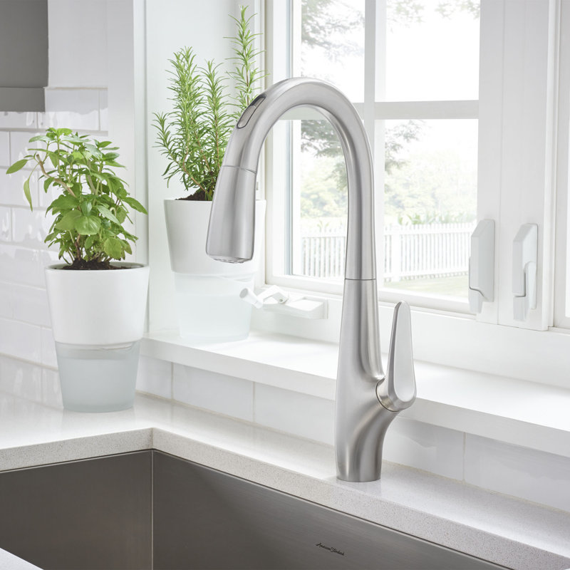 American Standard Avery Pull Out Touchless Kitchen Faucet, Stainless Steel
