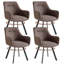 Linen Blend Upholstered Armchair-676442112-676442118-676442119