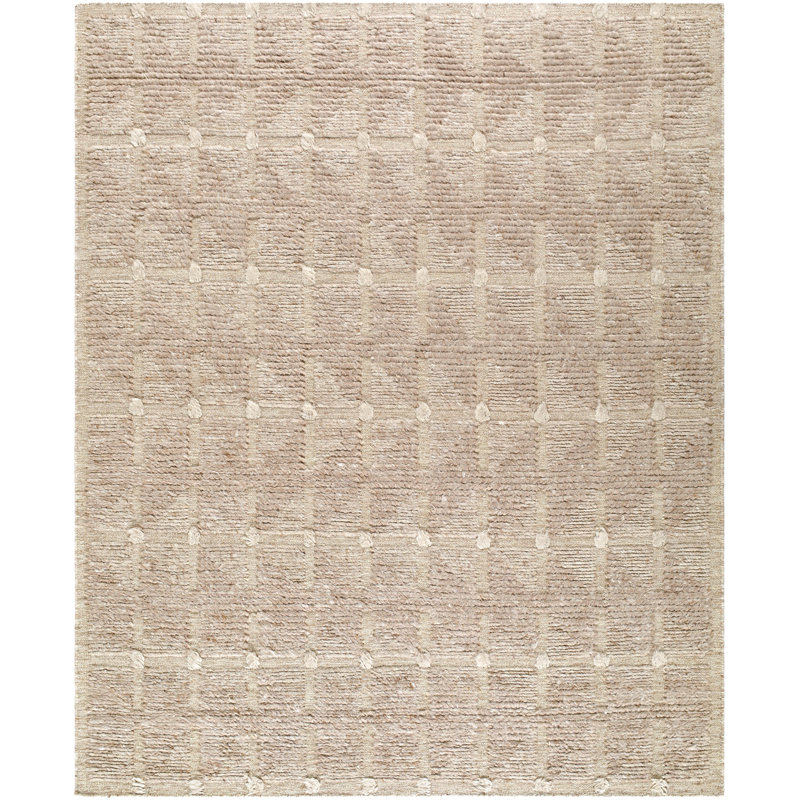 Hans Wool Geometric Area Rug, Rectangle 8' x 10'
