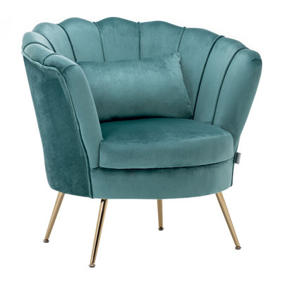Ayser Velvet Armchair