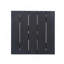 Table d'appoint ELLA SQUARE, noir