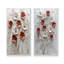 «Red Blooming Poppies Melody III», ensemble de 2 coquelicots-931450655-931450641