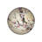 Gray Theme Tree Branch And Peach Blossom Patterned Round Woven Base Modern Decorative Carpet-672614763