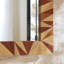 Calico Rectangle Solid Wood Mirror