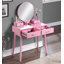 Ensemble coiffeuse et tabouret contemporain en bois-1607782417