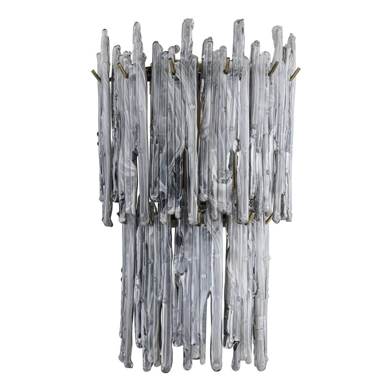 Saint Roch Iron Flush Mounted Sconce