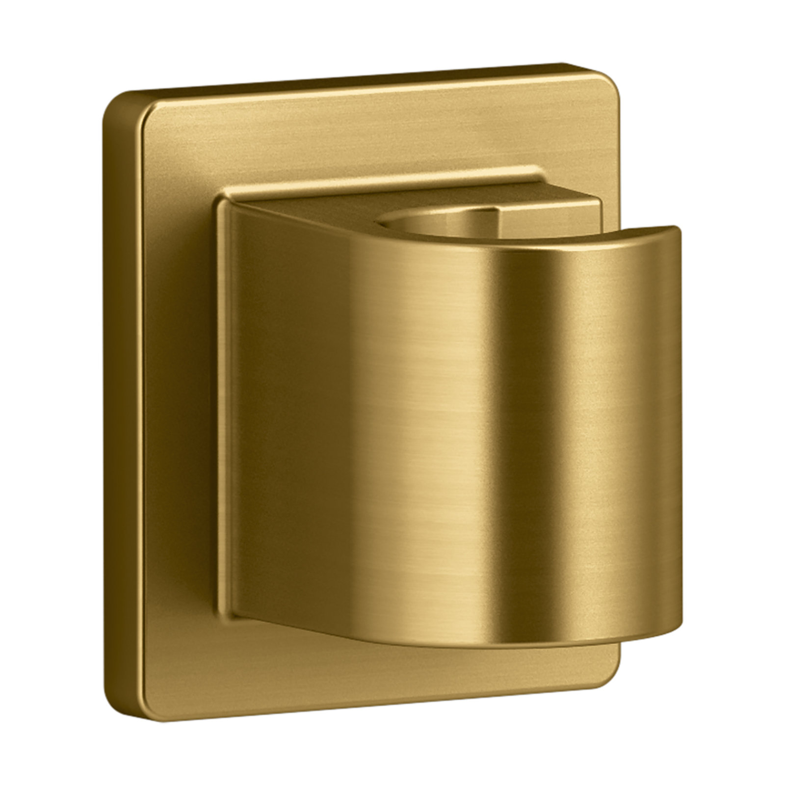Awaken Fixed Wall Bracket, Vibrant Brushed Moderne Brass