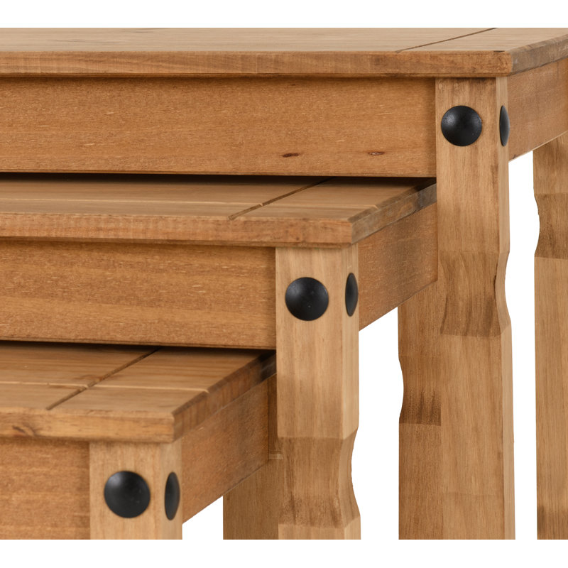 Dermott 3 Piece Nest of Tables