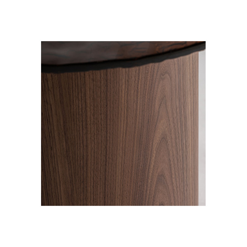 Giswil Glass Top Single Coffee Table