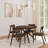Muhsina Cross Leg Round Dining Table (47in x 47in / 1194mm x 1194mm)-826363143