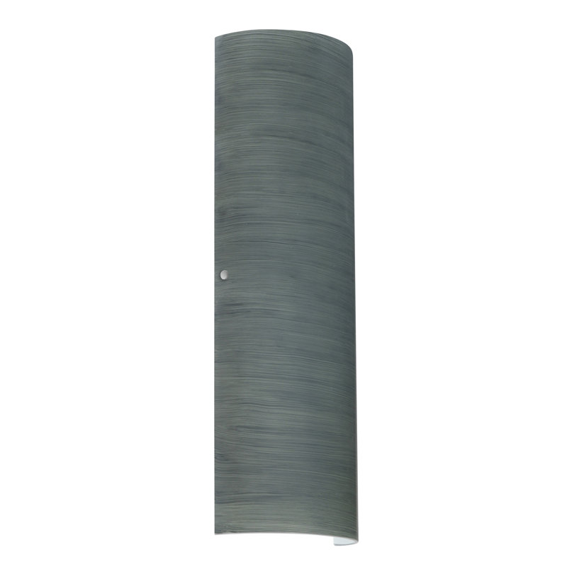 Plafonnier encastré 1 lumière Tour, Titan, Nickel satiné, H 21,75 po