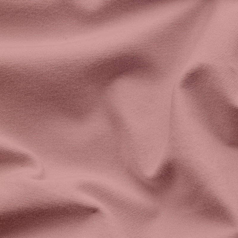 Jersey-Elasthan Spannbettlaken PREMIUM 100% Bio-Baumwolle, Purple Mid, M 120x200cm - 130x220cm