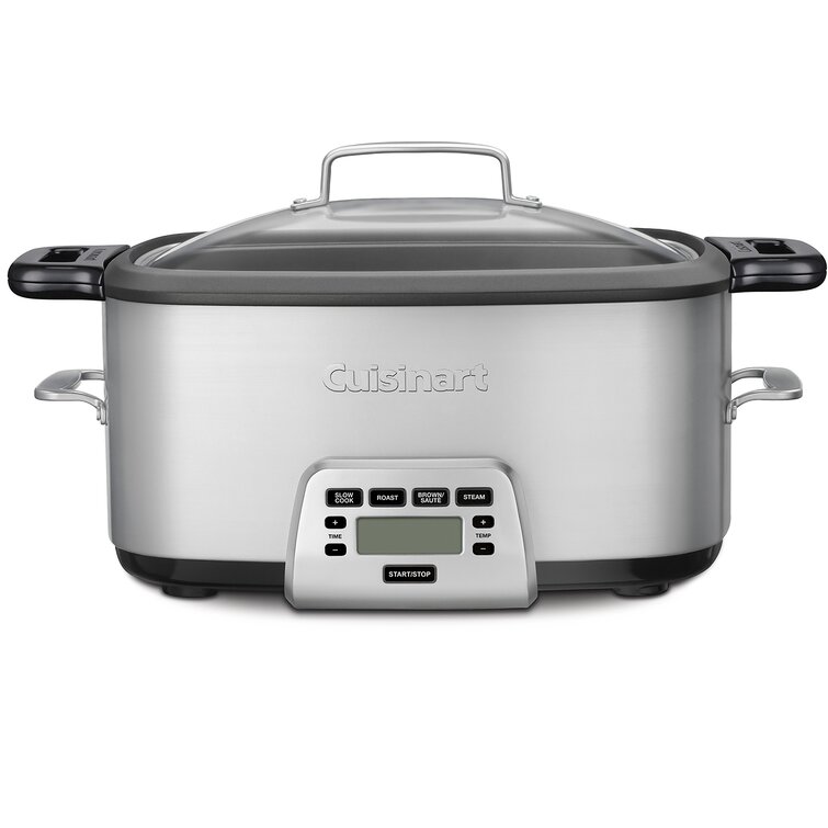 All-Clad 7-Quart Stainless Slow Cooker with Aluminum Insert Series