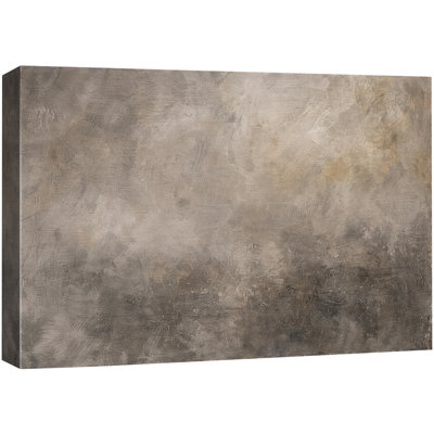 Warm Neutral Abstract Artwork, Minimalist Living Room Pictures, Framed Canvas Giclee Print Wall Art
