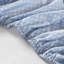 Édredon simple avec feuilles à motif floral bleu, poids de 10,79 lb, motif gracieux