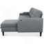 Luxueux canapé moelleux avec structure durable et tissu facile à nettoyer pour un confort et un style ultimes dans tout espace de vie