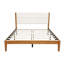 Structure de lit plateforme avec tête de lit tapissier-130618601-130618604