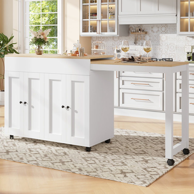 Kitchen Cart, White