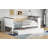 Wood Daybed With Storage Shelves-940255712