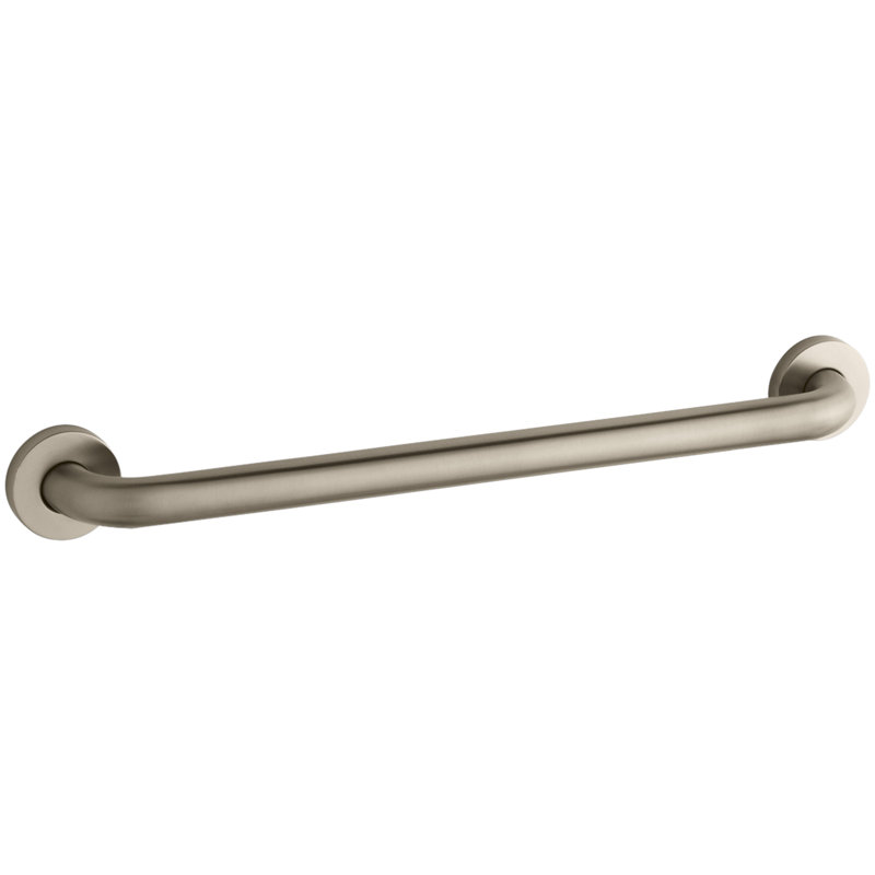 Contemporary Grab Bar, 18"W, Vibrant Brushed Bronze