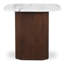 Cealain Accent Table White Calacatta Marble