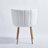 Defreitas Dining Chair with Iron Legs and Cushions-1591200762