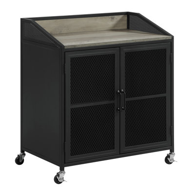 Sheene 30 " L Steel Bar Cabinet
