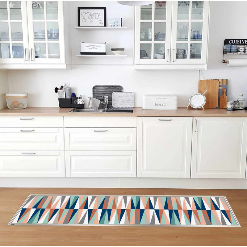 Etta Geometric Indoor Doormat, 65 x 255 cm