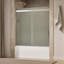 Levity 59.62" x 62" Bypass Bath Door with CleanCoat® Technology-94842338-111117690