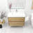 35.4'' Single Bathroom Vanity with Acrylic Top-270177626