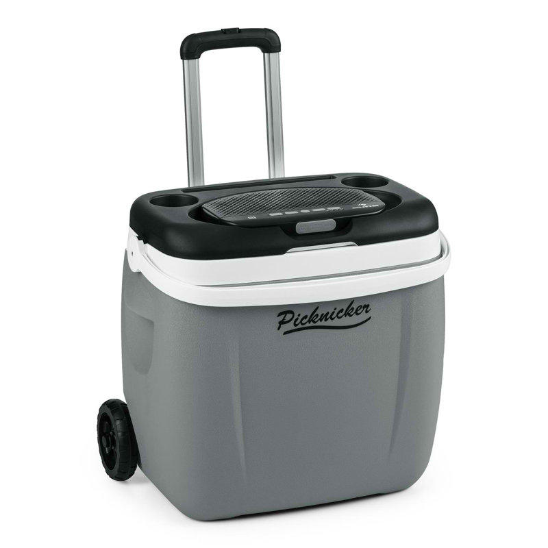 Auna Picknicker Music Trolley Cooler, Grey