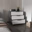 Commode 3 tiroirs Smokey Oak