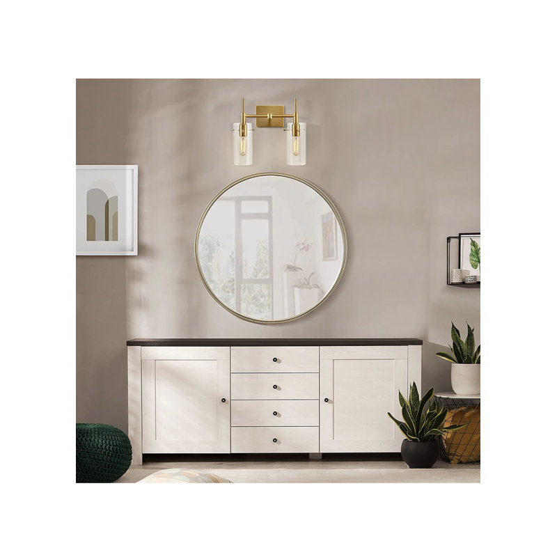 Candle Wall Light, Gold