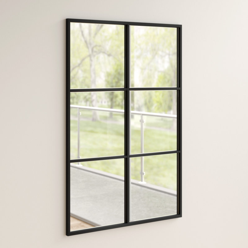 Darcy Metal Flat Wall Mirror