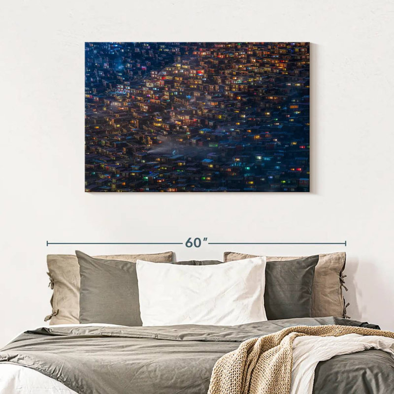 Night, 30" H x 45" W