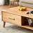 Burlywood Solid Wood Rectangular Coffee Table-850281071-850281068