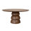 Round Oak Pedestal Dining Table