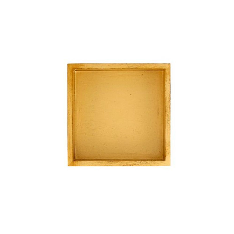 Porte-serviettes Florentine, H 2 po x l 5,5 po x P 5,5 po, Or