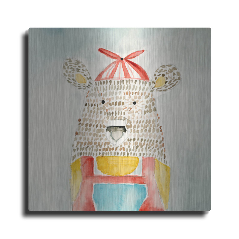 «Deanie Beanie Bear» par Natalie Timbrook, H 36 po x l 36 po