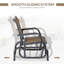 Fauteuil oscillant Outsunny (excluant la table)