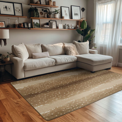 Imagine Nature's Expression Chital Brown Area Rug
