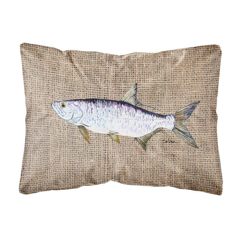 Coussin décoratif intérieur/extérieur tarpon