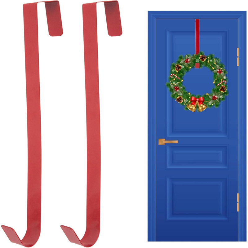 PVC Holiday Shaped Ornament, 39 cm x 1.5cm x 30cm, Red