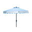 Parasol de marché Natalee de 108 po à bord festonné et à toit inclinable-725246717