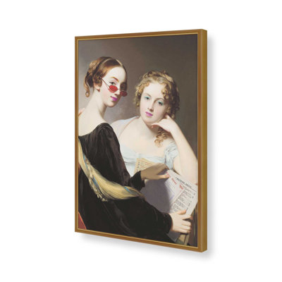 Ordering Takeout By  Canvas Art Print